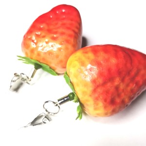 Klipsy truskawki duze