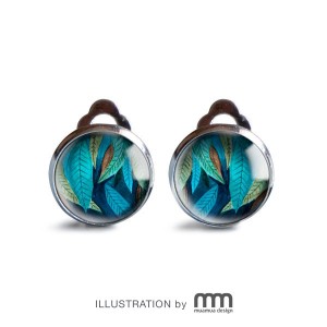 Jungle leaves klipsy