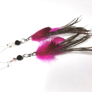 Kolczyki piora  lekkie