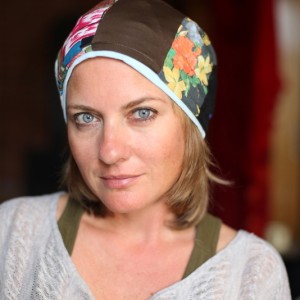 czapka damska szyta patchworowo