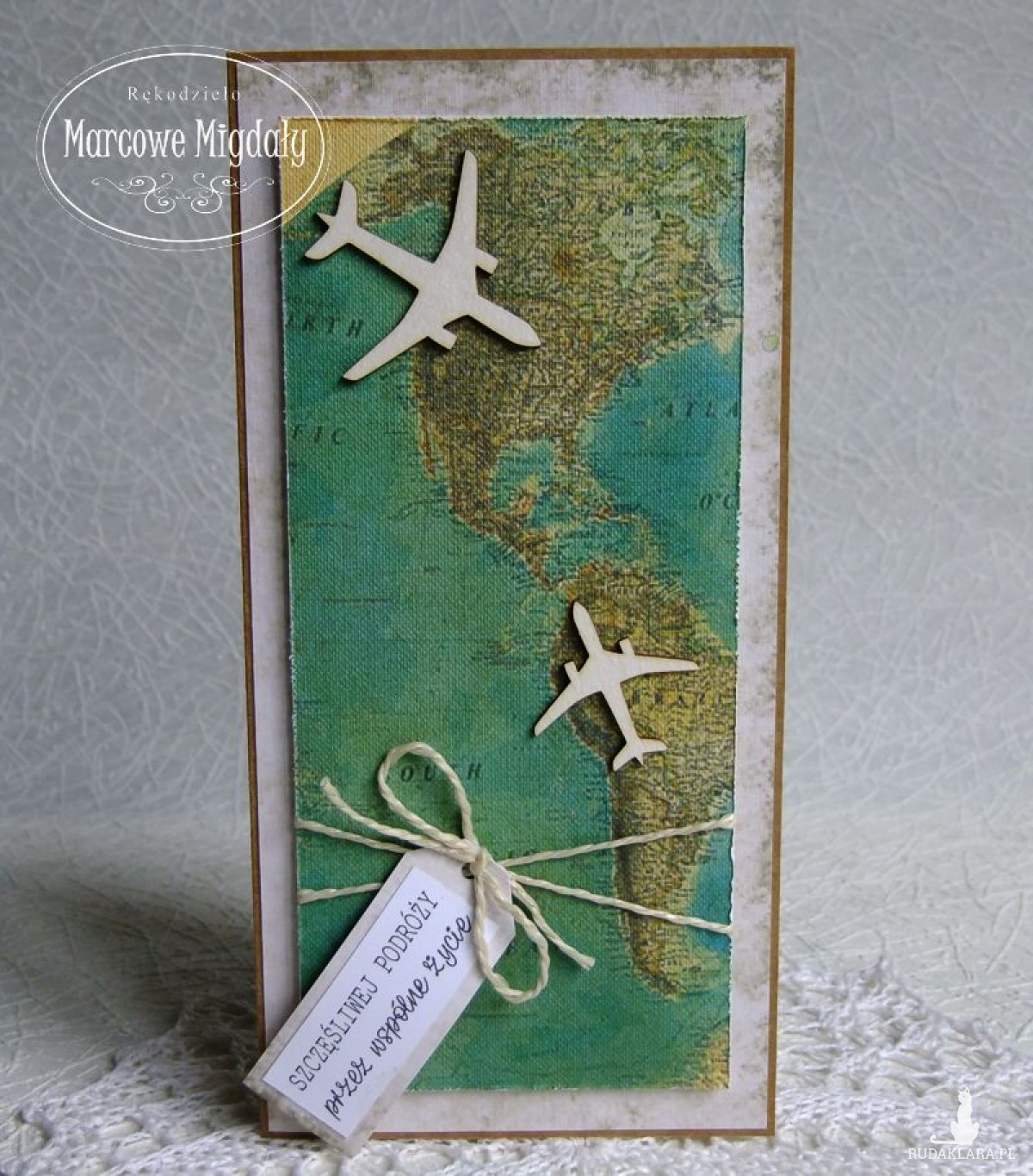 Kartka ślubna Szczęśliwej Podróży