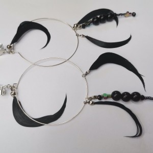 Klipsy etno boho folk