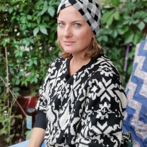 Turban uniwersalny dzianinowy