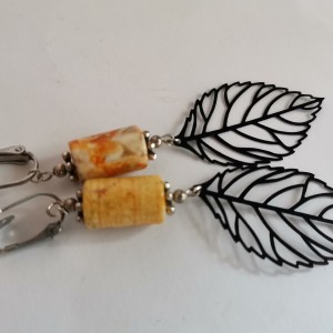 Klipsy etno boho długie folk