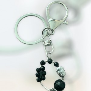 Breloczek z kamieniami i Buddą