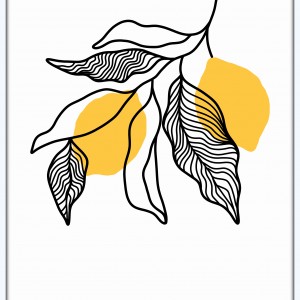 Cytryny grafika, plik cyfrowy do pobrania, wydrukuj jak chcesz