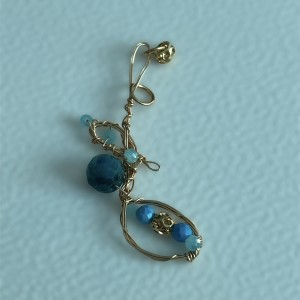 Zawieszka nutka z kamieniami