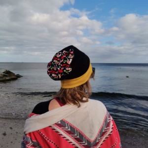 Czapka z liskiem uniwersalna