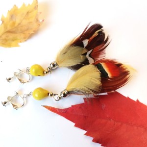 Klipsy pióra lekkie