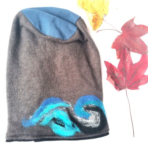 Czapka wełniana braz