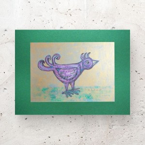 mały obrazek z ptaszkiem, ptaszek rysunek A4, grafika do sypialni, rysunek do salonu, obrazek do przedpokoju, prezent na ślub, ślub prezent, prezent do domu