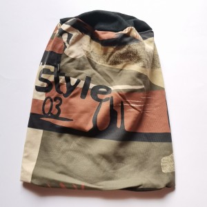 Czapka kolory wojskowe przerjsciowka na podszewce