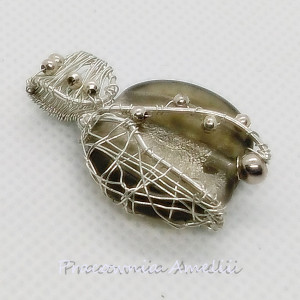 dymne szkło weneckie zawieszka + gratis