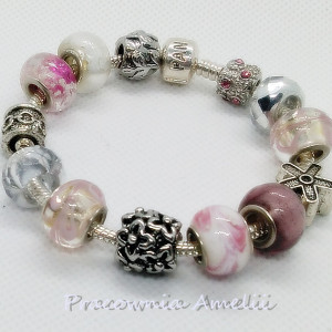 pastelowy poranek bransoletka w stylu pandora