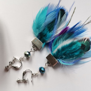 Klipsy pióra lekkie