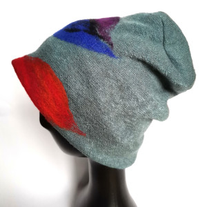 Czapka wełniana niebieska ostatnia