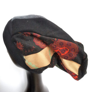 Czapka damska patchworkowa