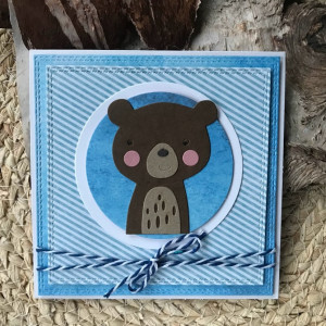 092, MISIOWA KARTKA NA URODZINY,NARODZINY LUB ROCZEK