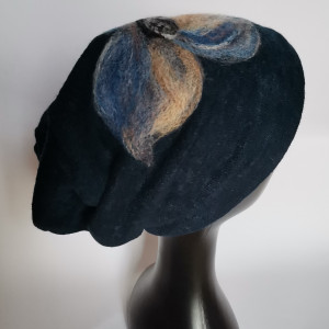 Czapka wełniana granat
