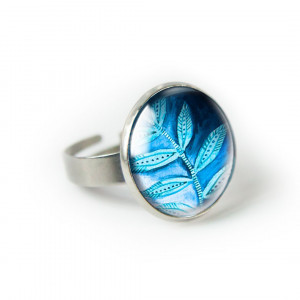 Night tree pierścionek