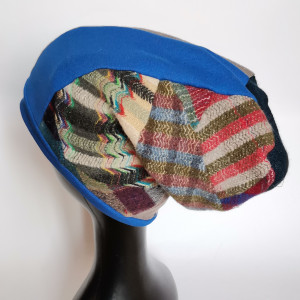 Czapka damska patchworkowa