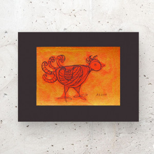 mała grafika na ścianę, ptaszek rysunek A4, szkic do salonu, ptaszek obrazek do domu, ślub prezent, prezent na ślub, prezent do domu