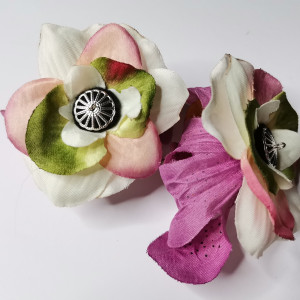 Kolczyki kwiaty zwariowane lekkie