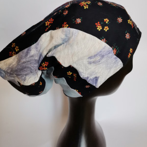 Czapka damska patchworkowa