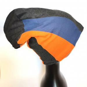 Czapka damska patchworkowa