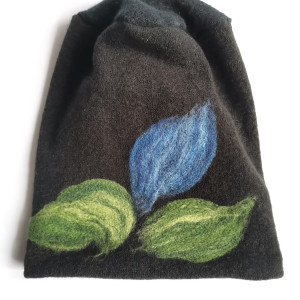 Czapka wełniana czarna