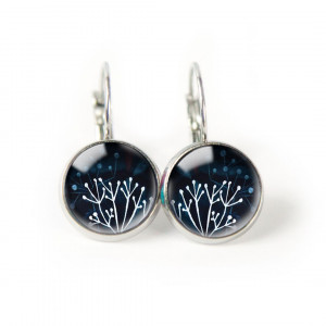 Night nature kolczyki