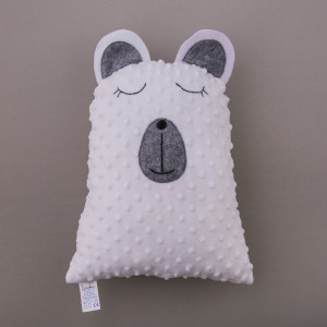 Biały Miś Polar Minky