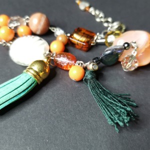 bransoletka koralikowa etno