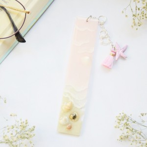 Zakładka do książki Pastelowy ocean - róż