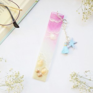 Zakładka do książki Pastelowy ocean - fiolet/błękit