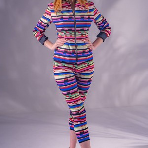 marynarko bluza na zamek w stylu pop art