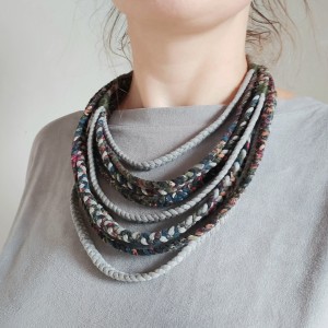 Naszyjnik ECOetnica etniczny masajka zamotka 055