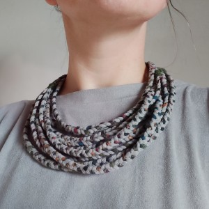 Naszyjnik ECOetnica etniczny masajka zamotka 056