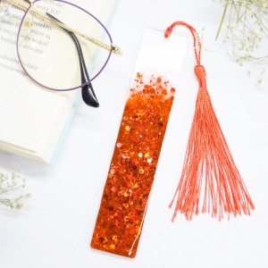 Zakładka do książki Brokatowa - czerwień