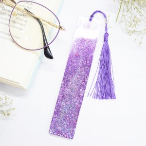 Zakładka do książki Brokatowa - fiolet