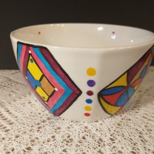 Miseczka Colorove wzory