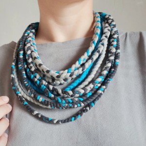 Naszyjnik ECOetnica etniczny masajka zamotka 058