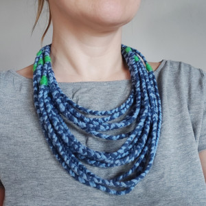 Naszyjnik ECOetnica etniczny masajka zamotka 060
