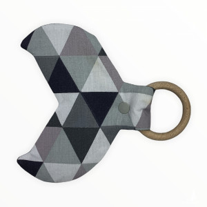 Szeleszczący gryzak Trójkąty (płetwa) 424236