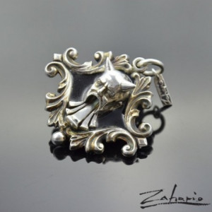 Wisior Diabelska Dusza Srebro Zahario