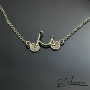 Wisior Rowerek Srebro Zahario