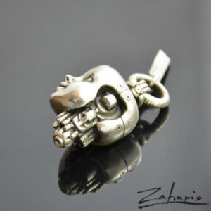 Wisior Głowa Android Synthia Srebro Zahario