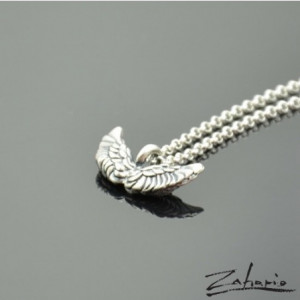 Wisior Małe Skrzydełka Srebro Zahario