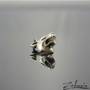 Wisior Zły Wilk Srebro Zahario