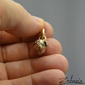 Wisior Mops Brąz Zahario